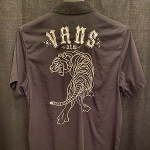 Vans short sleeve button up